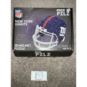 NFL New York Giants Helmet 3D Paper Model Puzzle Kit Brand New